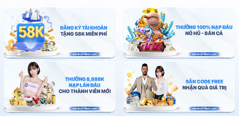 TOP khuyến mãi hấp dẫn khi đăng ký tài khoản nhận được 